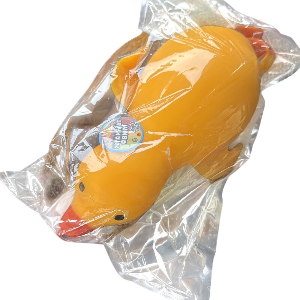 New Tiktok Viral Jumbo 11" Squishy Squish Duck Squeeze Laffy Quacks Easter JA-RU